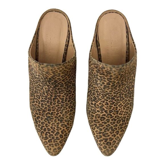 Able Local + Global Womens Size 6 Animal Print Rojas Mule Slip On Shoes - Picture 3 of 9